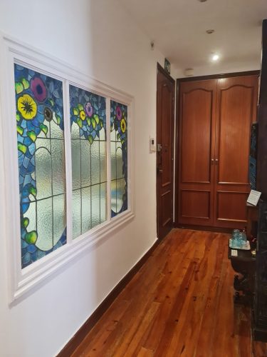 Cristalera - pasillo